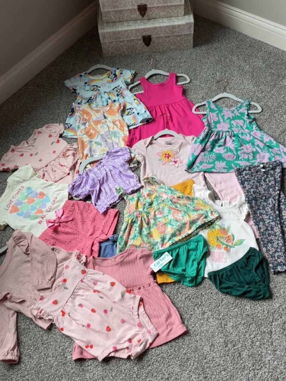 12 month baby girl clothes bundle